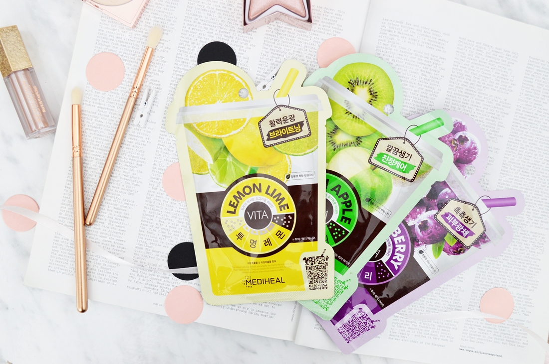 maski w płachcie mediheal drogeria internetowa puderek